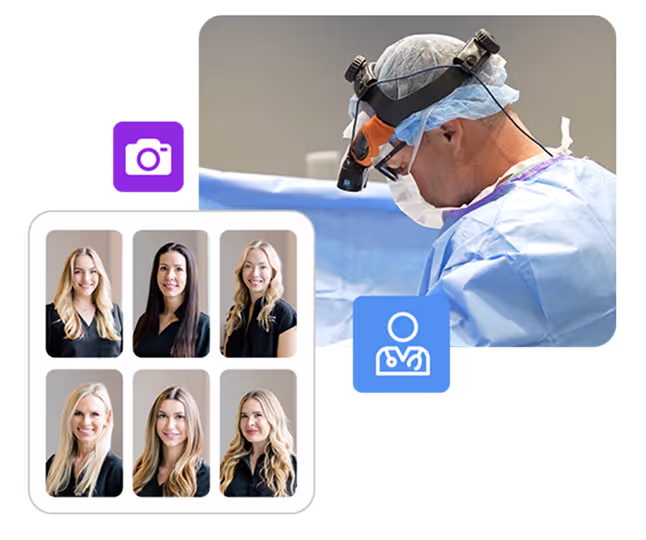 Doctor & Staff Branding Photos